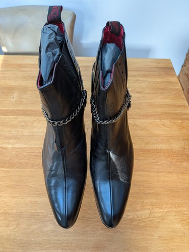 Jeffrey west black leather - jeffrey,