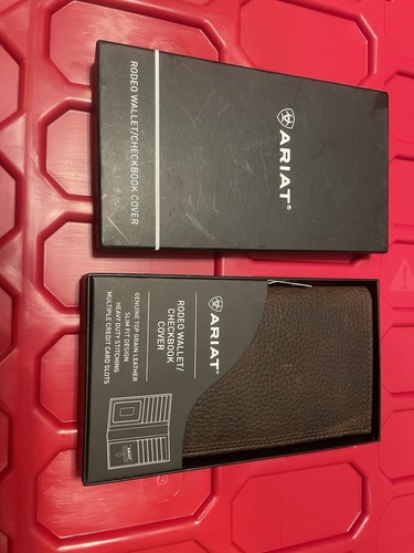 Ariat leather long bifold - ariat,