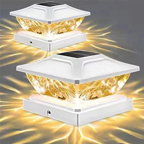 Solar post cap lights - solar,