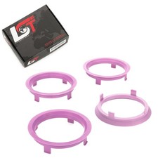 4x Centering Rings Purple