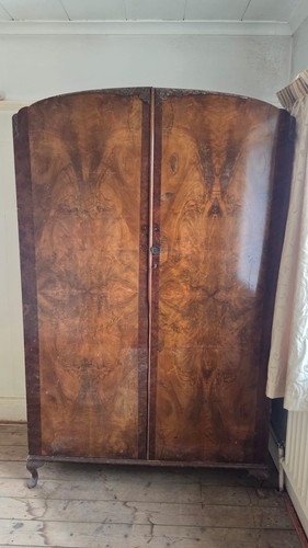 Antique walnut double - antique, wardrobe