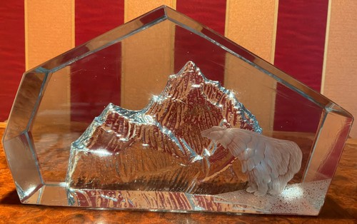 Art glass strombergshyttan mcm - glass,