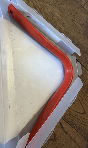 Wintec bates red wide saddle - /,