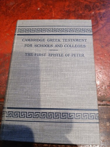 Cambridge greek testament - cambridge,