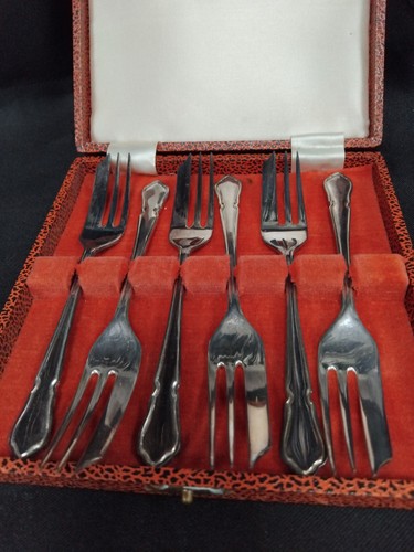 Epns butler pastry forks - forks, 6