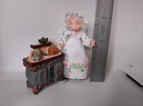 Dolls house miniature polymer - house,