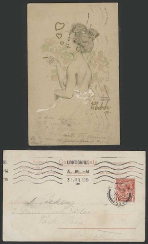 Raphael kirchner artist signed - raphael,