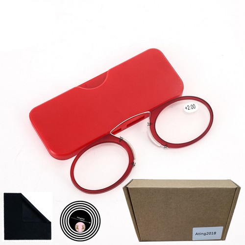 Men nose clip reading glasses - men,