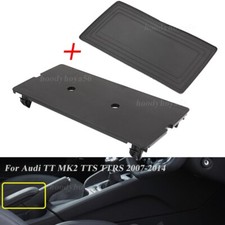 Black rear center armrest - black,