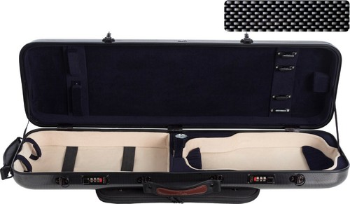 Fiberglass violin case safe - case,