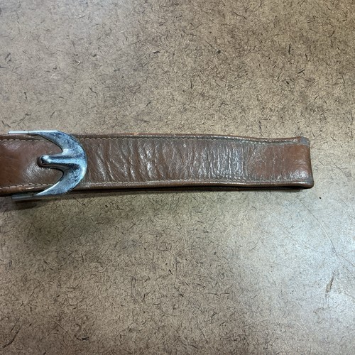 Vintage leather trunk - vintage,