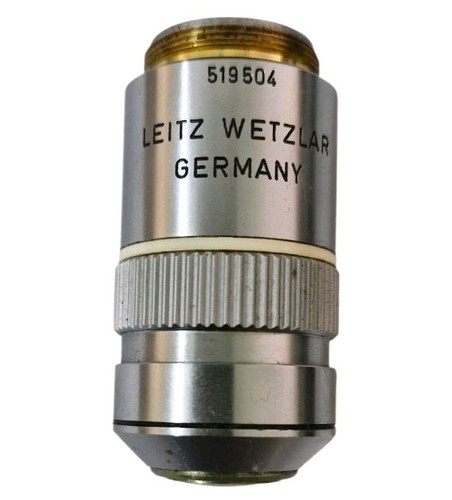 Leitz microscope objective - objective, npl