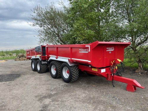 Dump trailer tractor tipping - trailer,