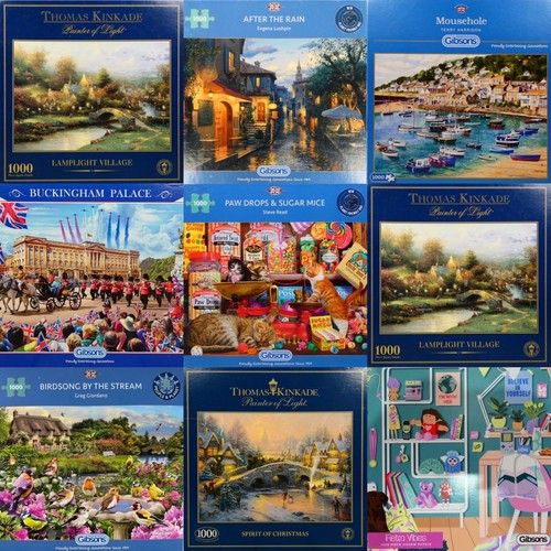 Gibsons 1000 piece jigsaw - gibsons,