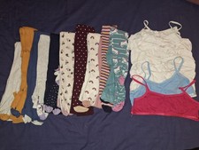 10 Tights & 8 First  bras (age 9-10) Hardly Worn