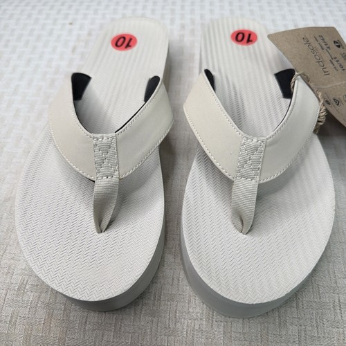 Indosole cream platform flip - platform,