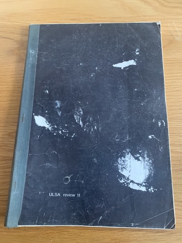 Ulsa review 1973 - ulsa, piece