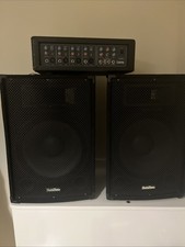 2  Subzero Szpa-815 15” Passive Speakers With Laney HCP 804 Amplifier