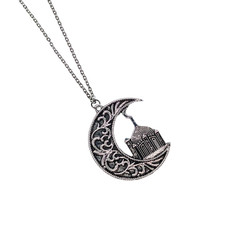 God Allah Crescent Necklace