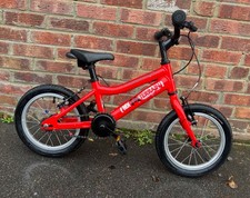 Ridgeback MX14 terrain kid bike bicycle red 14inch wheels NEW TIRES