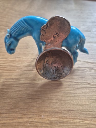 Antique tea caddy coin spoon - antique,