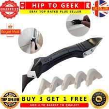 5 in 1 Silicone Sealant Remover Tool Kit Set Scraper Caulking Mould Removal Diy