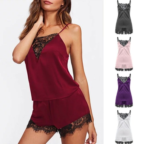 Ladies women sleepwear satin - ladies,