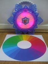 DISNEY FROZEN PORTABLE NIGHT LIGHT CHANGING HAND BAG SNOWFLAKE SHAPE&COLOUR WHEE