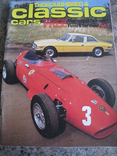 Thoroughbred classic cars nov - thoroughbred,