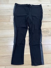 KALIKO stretch slim trousers black - size 20