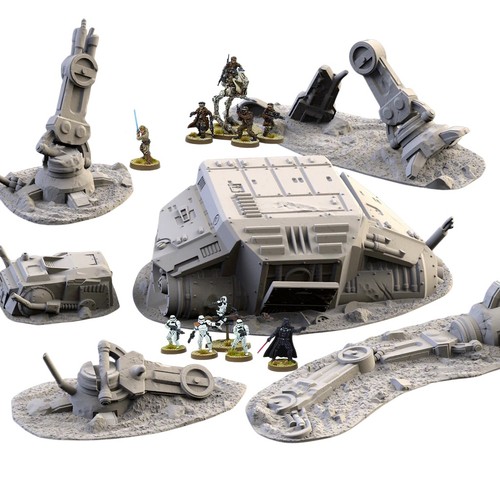 Star wars legion destroyed - wars,