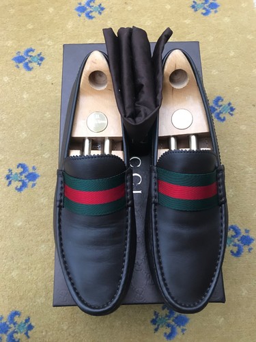 Gucci loafers leather shoes - gucci,
