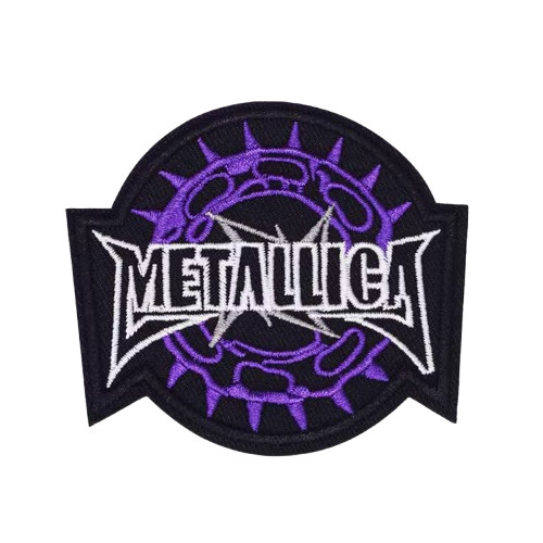 Metallica sew iron patch - metallica, sew/iron
