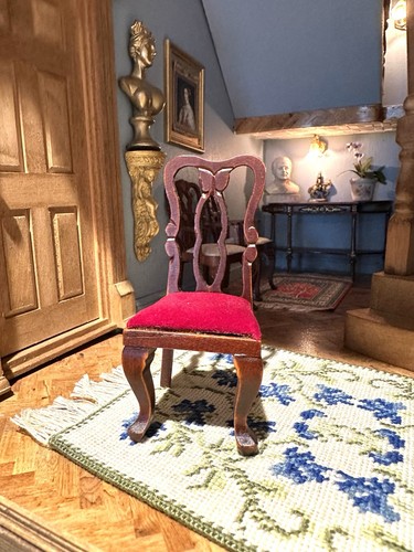 Doll house furniture mahogany - doll,
