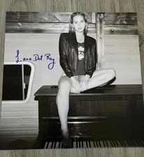 Lana Del Rey Official 12x12 Signed Autograph In Blue Picture Album