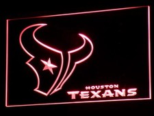 Houston texans nfl - led, neon