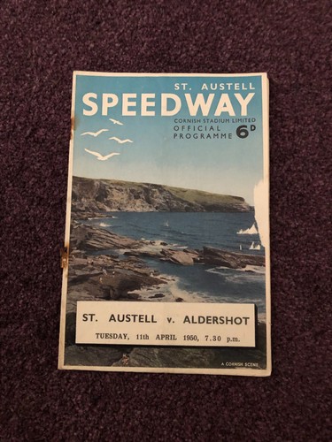 Speedway programme austell - speedway,