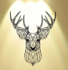 Metal Deer Head Wall Mounting