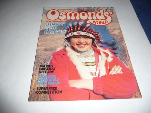 Osmonds world magazine 30 - osmonds,