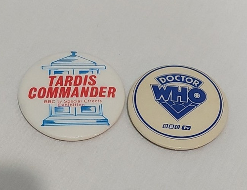 Vintage dr who pin - dr,