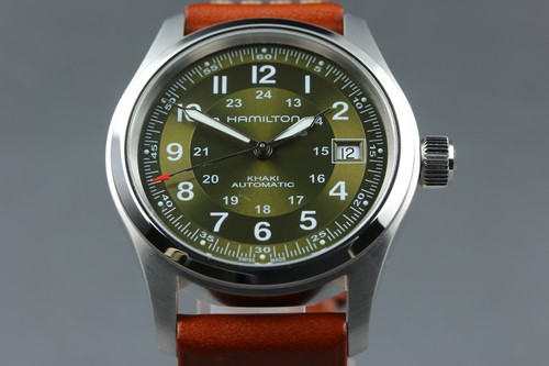 Green dial mint - dial, hamilton