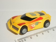 9V MICRO Scalextric - Hyper Car Yellow #2 - Exc.  Cdn.