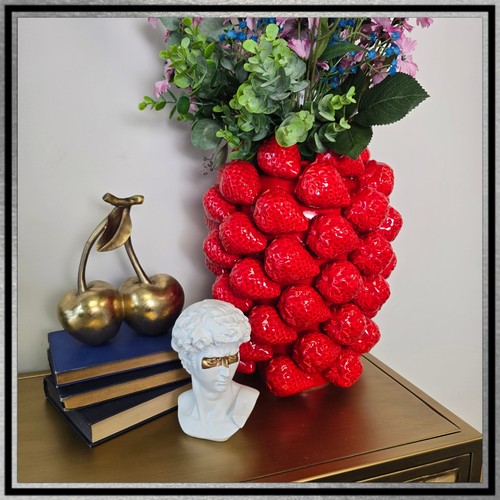 Large red ceramic multi - red,
