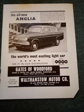 Rc3 Ephemera 1960 Essex advert