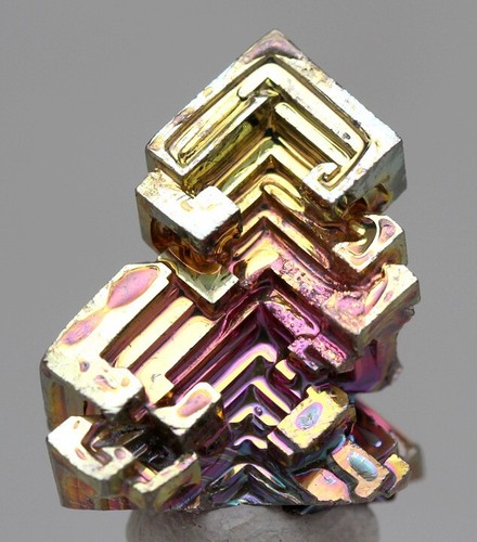 Bismuth crystal mineral - bismuth,