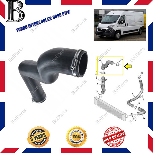 Turbo intercooler hose - hose, pipe