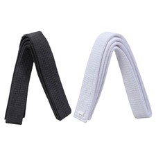 Karate Belt Martial Art Belt Taekwondo Belt Long Soft Belt Judo Belt White Belt