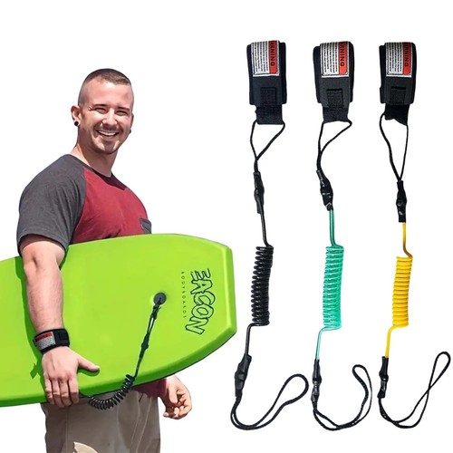 Premium coiled bodyboard leash - premium,