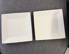 Set Of 2 White Square