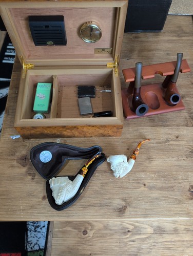 Italian humidor four - italian, pipes